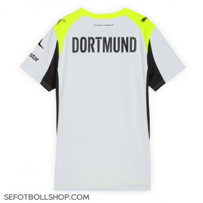 Billiga Borussia Dortmund Borta fotbollskläder Dam 2025-26 Kortärmad Billiga Borussia Dortmund Borta fotbollskläder Dam 2025-26 Kortärmad